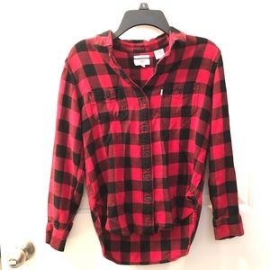 Long sleeve flannel